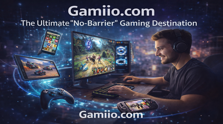 Gamiio.com: The Ultimate 'No-Barrier' Gaming Destination