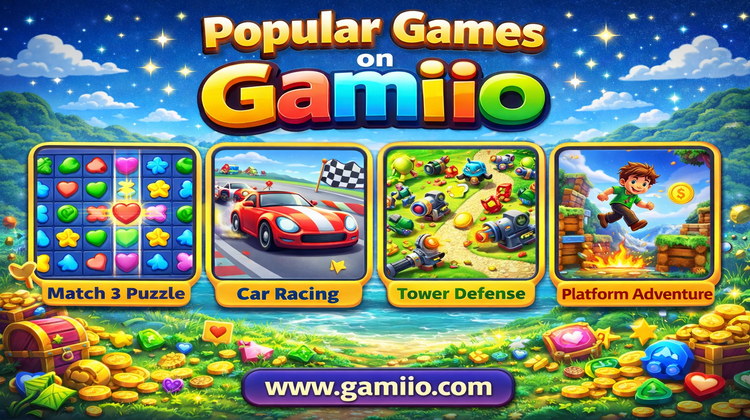 Popular Games on Gamiio