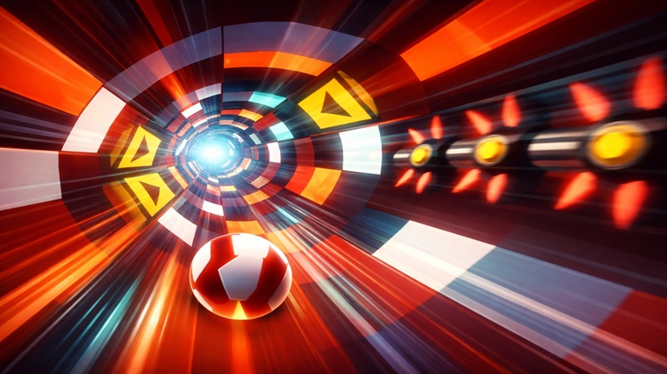 Tunnel Rush 2 strating